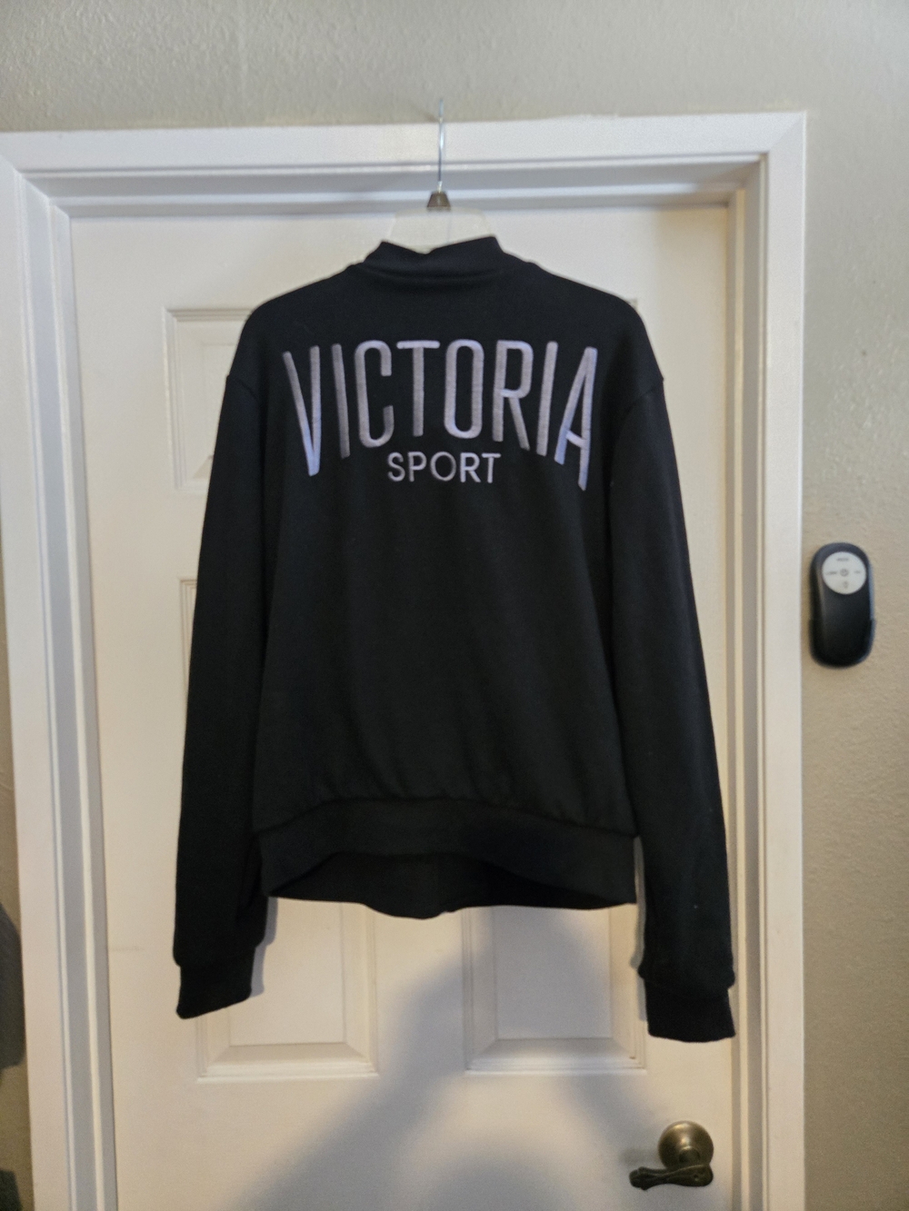 Victoria's Secret Sport Black Zip-Up Jacket